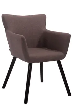 

Besucherstuhl Antwerpen Stoff coffee