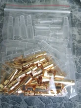 Wire-Bullet Terminal Motorcycle-Bullet-Terminals Crimp-Connectors Insulation Male Sheath