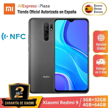 

Xiaomi Redmi 9 (32GB 3GB/64GB 4GB Pantalla 6.53" FHD+ Android Nuevo Móvil) [Teléfono Móvil Versión Global para España] redmi9