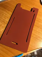 Molde de laminación de silicona para móvil, alfombrilla suave de posicionamiento para iPhone 6, 6plus, 6s, 6s plus, 7, 7plus, 8, 8plus, X