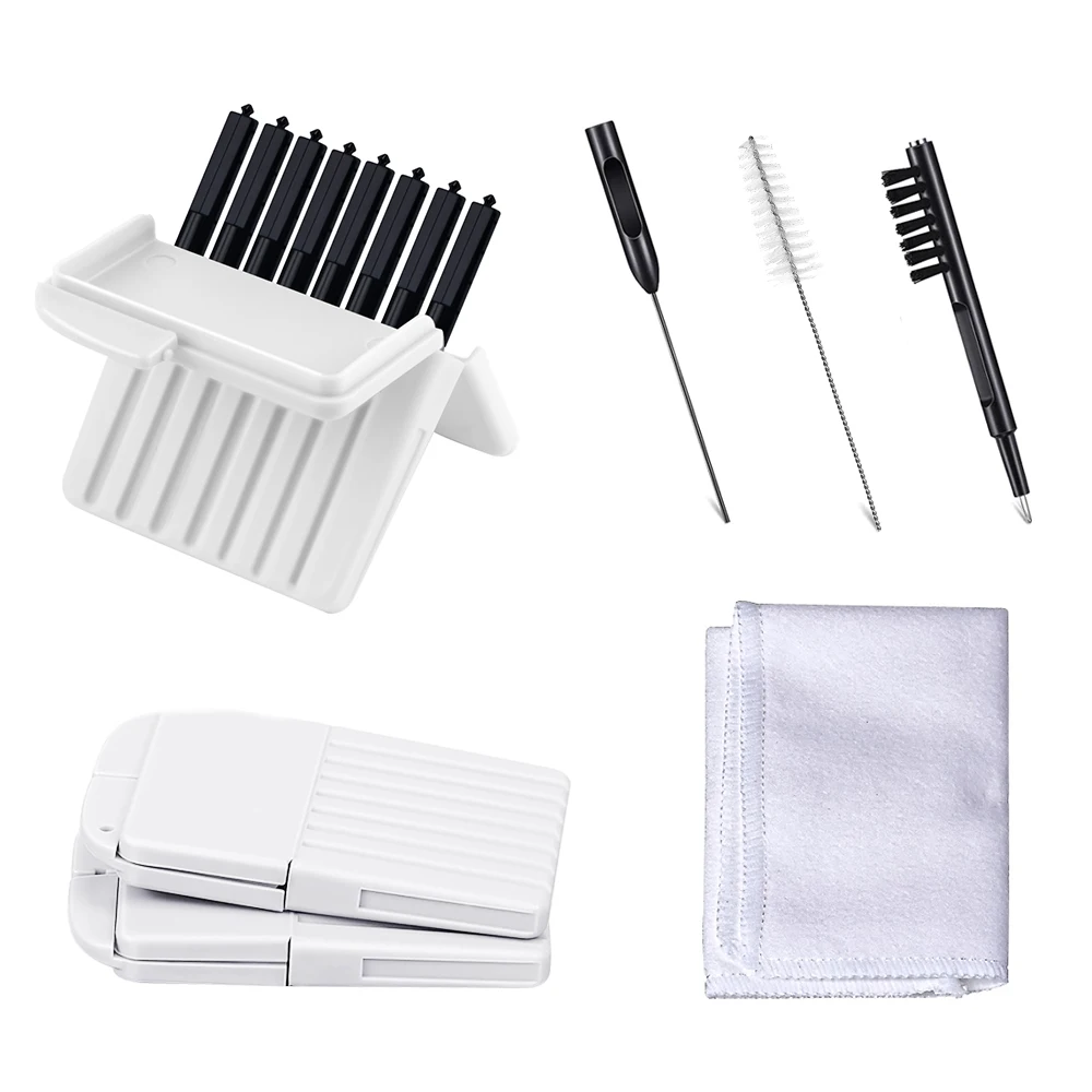 Hearing Aid Cleaning Tools Cerumen Earwax Filters Cleaning Brush with