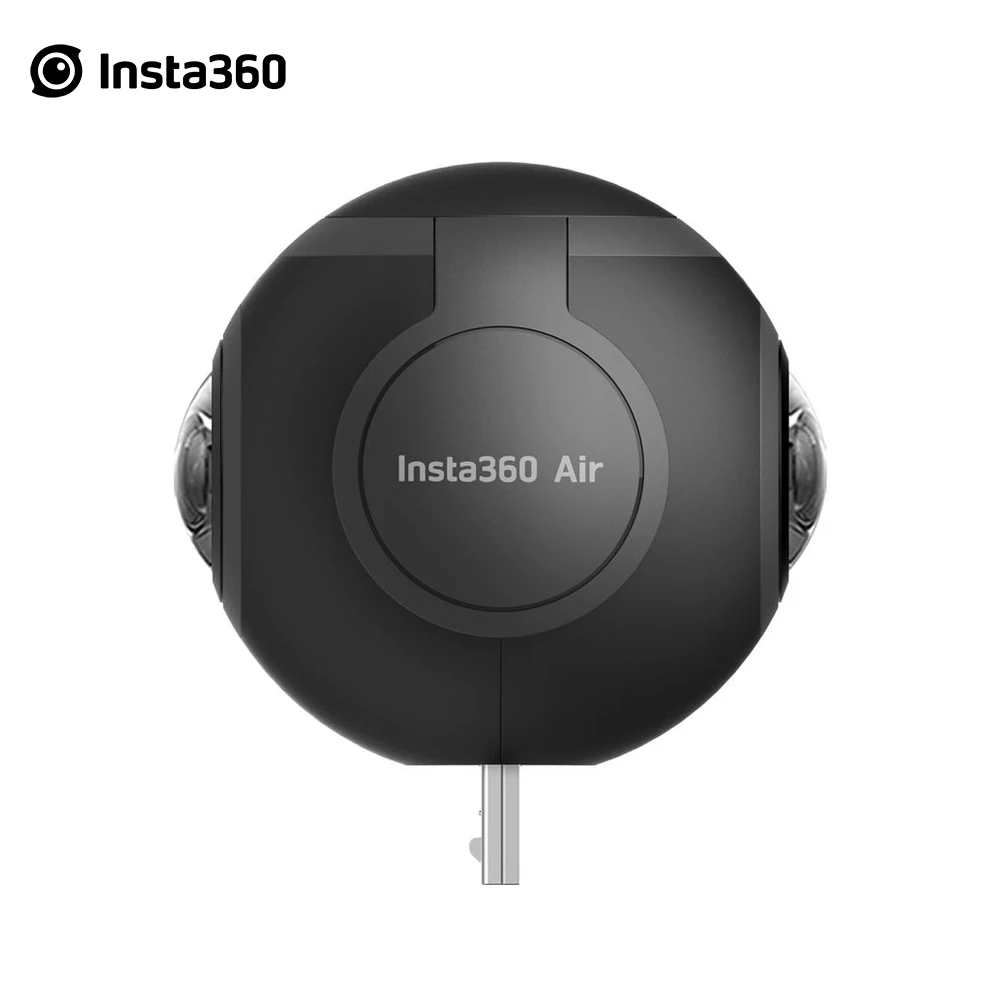 360 аир. Экшн камера insta360. Insta 360 Air. Insta360 USB C. Камера 360 чёрная.