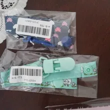 Clip de cadena para chupete de bebé, Clip para chupete soporte para pezones, punto de dibujos, 1 Uds.