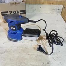 PROSTORMER-Lijadora orbital aleatoria de 300W, sistema fuerte de recolección de polvo con 7 velocidades variables, 21 hojas de lija, orbital, 13000RPM