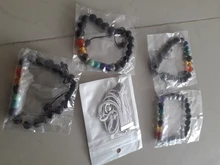 7 Chakra encantos pulseras piedra de Lava para hombres y mujeres aceites esenciales difusor cuentas de piedra Natural de la cadena de moda joyería hecha a mano