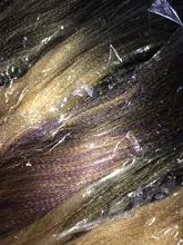 Mirras Mirror-extensiones de cabello sintético, trenzas profesionales de fibra de baja temperatura, fácil de estirar