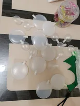 Sonajero con sonido para niños, juguete para hacer ruido, repuesto seguro, plano, manualidades, accesorios DIY, 10 Uds.