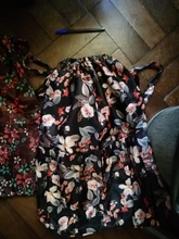 Mochila de nailon con cordón para mujer, de gran capacidad con estampado Floral morral, perfecto para compras y Fitness