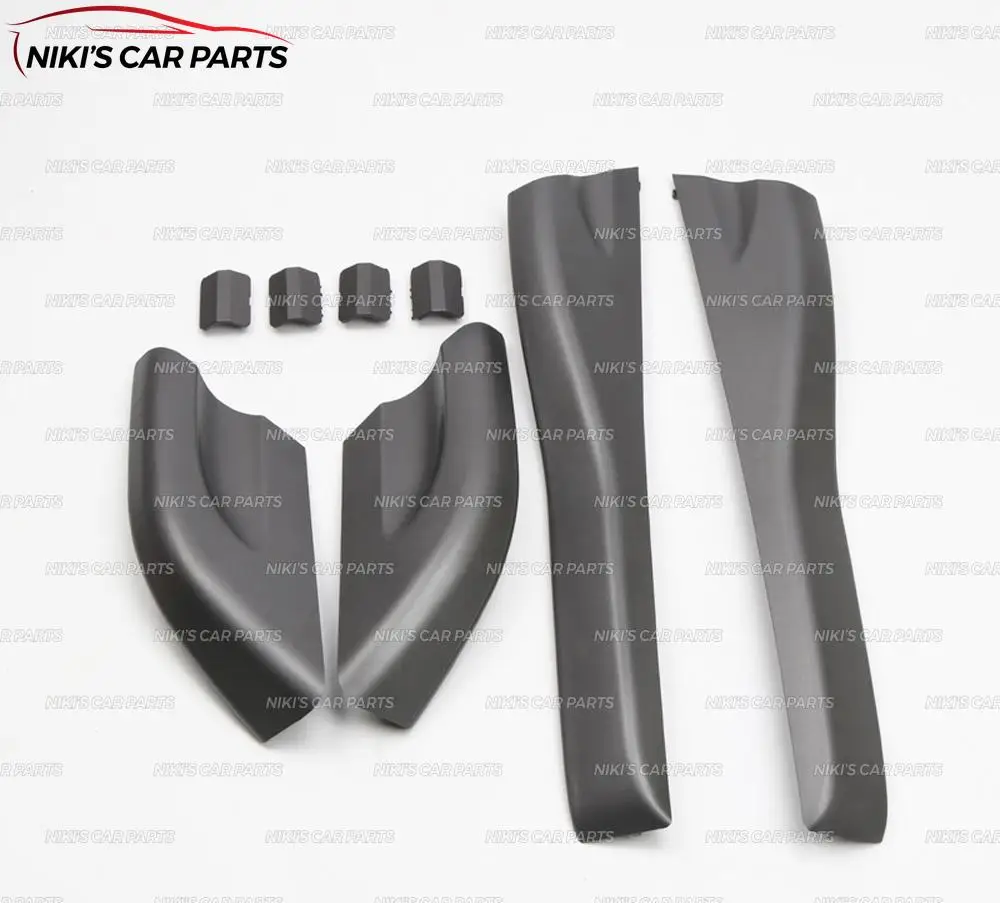 Боковые накладки на рейлинги для hyundai Tucson 2004-2008 на крышу рельсы пластиковая формовка из АБС 1 комплект/4 шт. отделка украшения Тюнинг Автомобиля