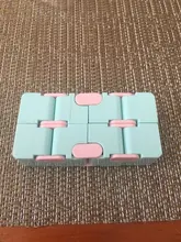 Juguete de descompresión para adultos, cubo mágico infinito cuadrado, rompecabezas, aliviar el estrés, juego de mano divertido, laberinto de cuatro esquinas, juguetes para niños