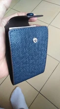 Cartera de cuero Unisex para negocios, tarjetero de identificación, carcasa para tarjetas, organizador de bolsillo, dinero, teléfono, monedas, moda de Año Nuevo, 2021