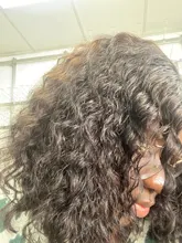 Peluca de Bob corto con onda de encaje en el agua, pelucas de cabello humano 13x4 con encaje frontal de Bob brasileño, corte Pixie Bob, peluca de cabello humano rizado