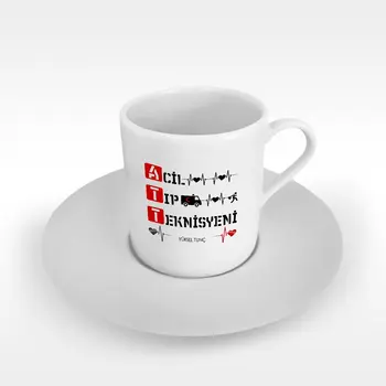 

Personalized Professional Emergency Medical Technician Turkish coffee Cup-3