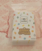 Tarjeta de juego de animales croxxxing n. ° 301 ~ 330, NFC, serie 4, para NS Switch 3DS, Villager New Horizons