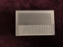 Caja de almacenamiento clara de 10/20/30 ranuras para limas de uñas, contenedor para accesorios de uñas