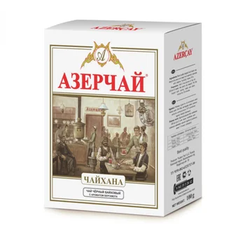 

Tea azerochai "chayhana", Black baikhovy with the aroma of bergamot, 100 gr