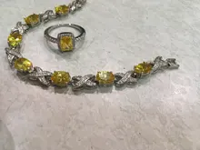 De Lujo mujer chica de cristal anillo de piedra de circonia cúbica bohemios plata Color blanco rosa amarillo anillo promesa anillos de compromiso para las mujeres