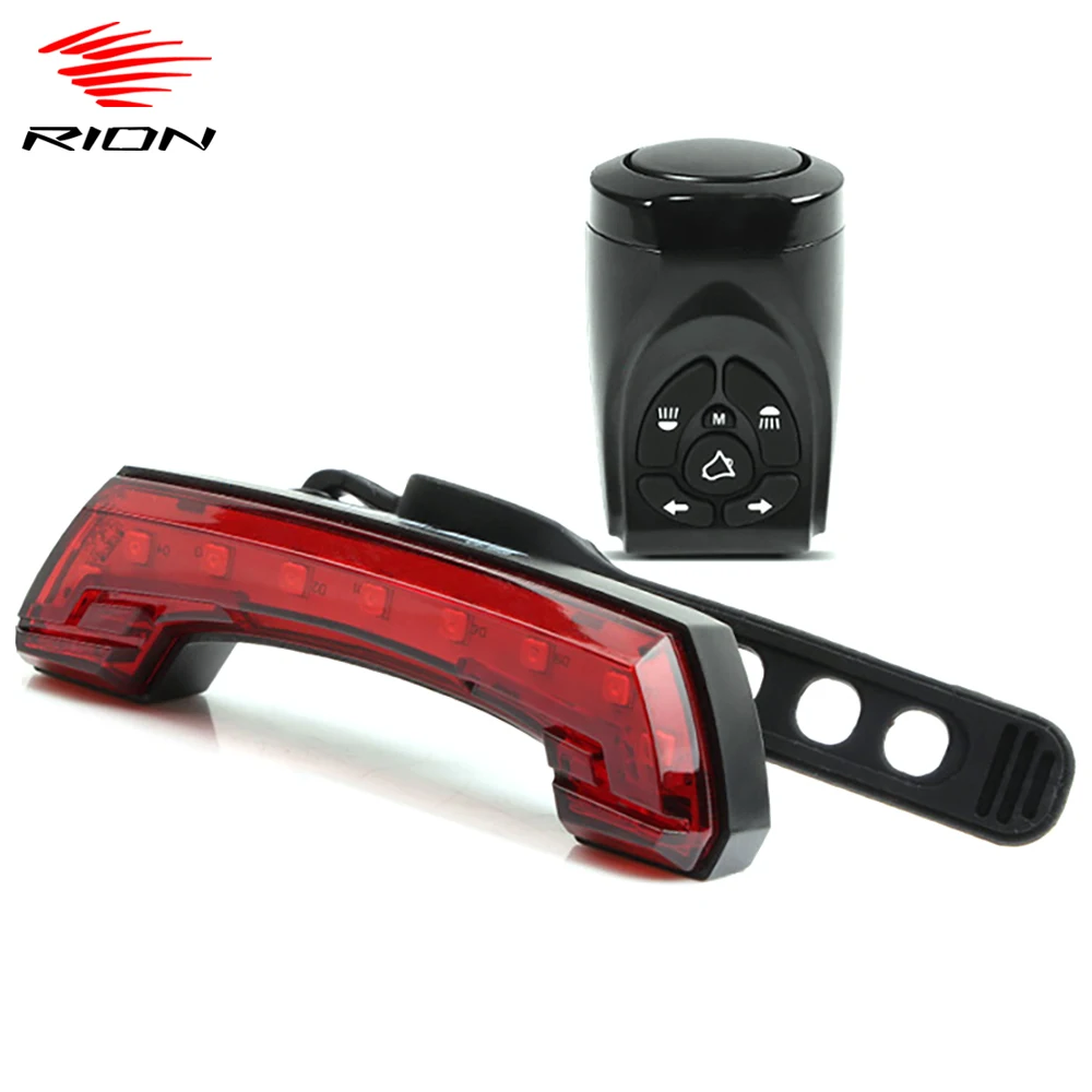 RION Cycling Lighting Alarm Turn Signals Rear Taillight Bicycle Bell