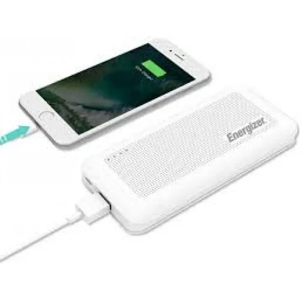Внешний аккумулятор Energizer Power Bank UE10005 10000 mAh(Белый
