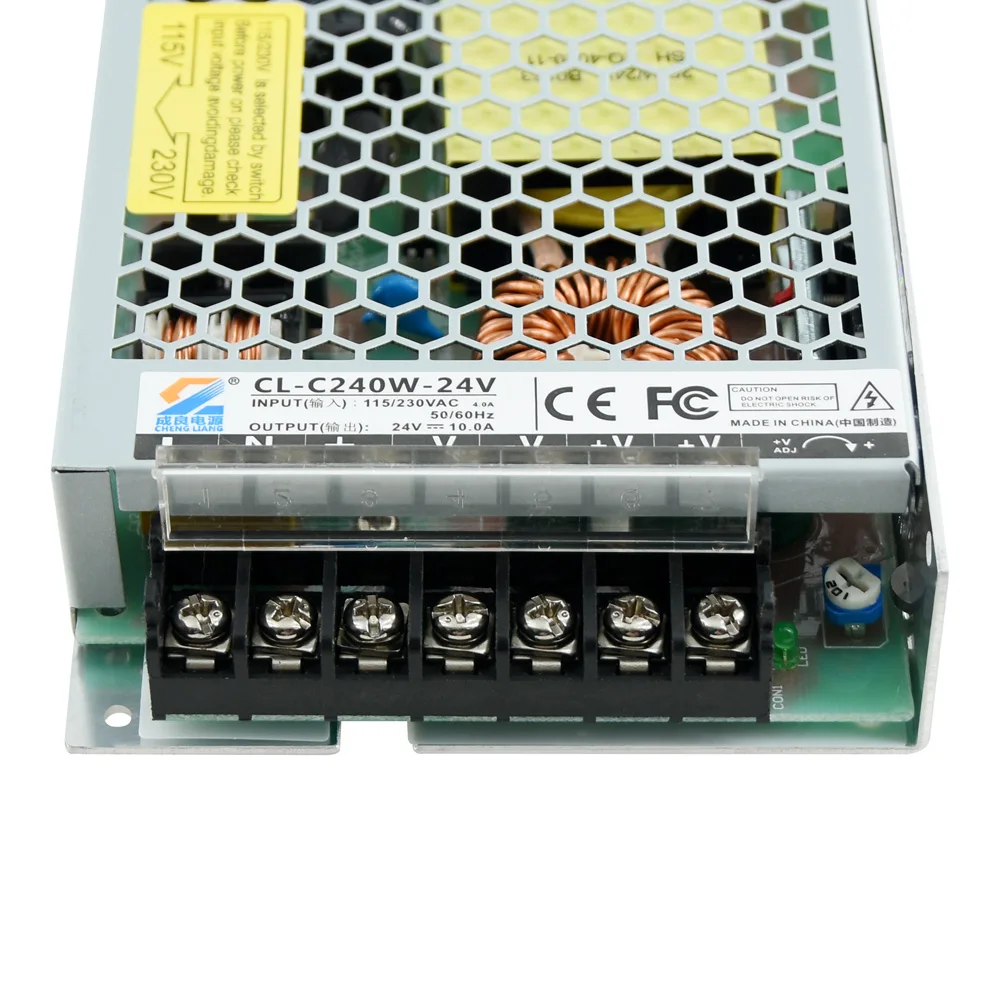 24V 10A 240W LED Schalt Netzteil Trafo Driver Power Supply SMD Stripe Streifen 