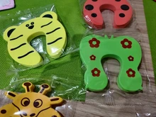 Door-Stopper Card-Lock Finger-Protector Newborn-Care Animal Baby-Safety Security Child