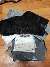 Calcetines de algodón transpirables para hombre, medias negras absorbentes para el sudor, para negocios, talla grande EU 44 47 48, 10 Uds. = 5 pares de calcetas de hombre