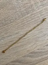 Cadenas extensoras de acero inoxidable con cierres de langosta, collar de Metal, pulsera, cadena de extensión para accesorios de joyería Diy, 1 ud.