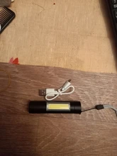 LED Flashlight Torch-Lamp Battery Linterna Powerful Work Usb Rechargeable Fishing Mini