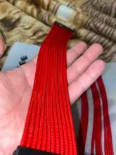 Cable-Kit Pc Case Power-Cord Extension 4pin ATX PSU 4-In-1 6 Sleeved 18AWG 2p/cpu 4-