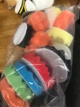Esponja para pulir autos almohadillas de espuma búfer Kit de la máquina de pulido alfombrillas de cera para elimina arañazos