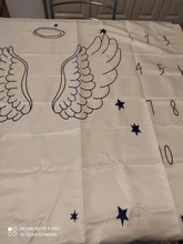 Manta de bebé para recién nacido, ropa de cama, envoltura de tela para fondo de foto, accesorios de fotografía de crecimiento mensual del número, Unisex