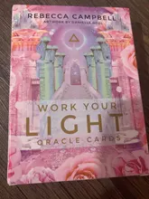 44 unids/pack trabajo tu luz tarjetas de Oracle inglés completo fiesta jugando cubierta de tarjeta de juego de mesa orientación adivinación de Tarot tarjetas