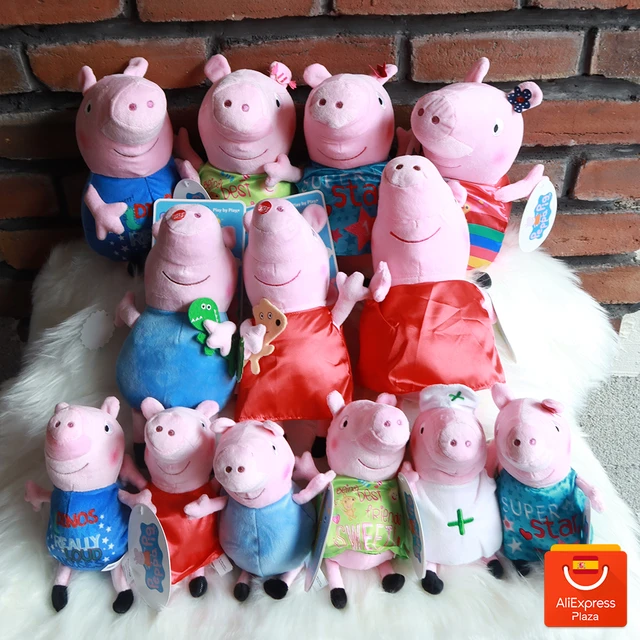 Peluche Peppa Pig 35 cm  1 an à adulte –