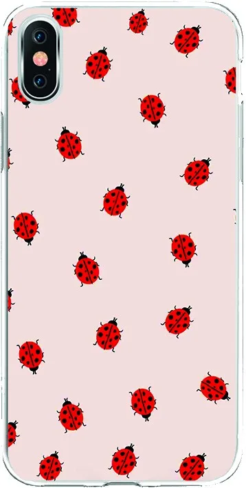Silicone TPU drawing case SW0060 ladybugs for Samsung S7 | Мобильные телефоны и аксессуары