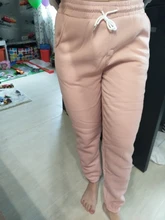 Pantalones de chándal de gimnasio para Mujer, pantalón de lana de entrenamiento, sólido grueso, cálido, para correr, para invierno, 2021