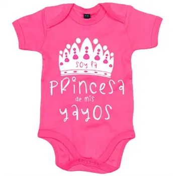

Baby bodysuit I Am the Princess of my yayos