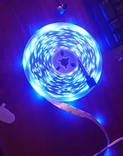 Tira de luces LED RGB 5050 con WIFI, cinta Flexible de diodo con aplicación WIFI para adaptador Alexa + tira, 5M-30M, 2835