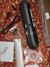 Máquina automática de envasado al vacío para el hogar, sellador eléctrico de alimentos al vacío con 10 Uds.