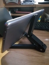 Tablet Stand Holder Foldable Adjustable Angle Support Bracket Mount for iPad Android