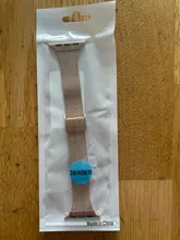 Correa para Apple Watch, correa de metal de 44mm y 40mm para Apple watch 6 5 4 3 SE para iWatch de 42mm y 38mm