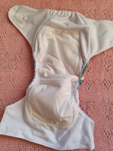 AIO Diaper ALVABABY Reusable Bamboo-Insert 4-Layer All-In-One 1pc Sewn-In Popular