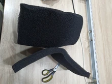 Esponja con filtro de algodón bioquímico para acuario, práctico accesorio de material filtrante con espuma en color negro para mantener limpio el acuario