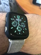 Multicolor de moldeo por inyección para Apple Watch serie SE/6/5/4/3/2 PC cubierta protectora delgada parachoques para iWatch/44/40 42mm/38mm