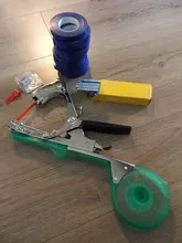 Tape-Set Pepper-Flower Tomato Vegetable-Grape Plant Cucumber Allsome-Tying-Machine 