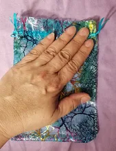 Bolsas de Organza con cordón ajustable para embalaje de joyas, bolsitas de regalo de boda, color blanco y colorido, 10/20/50 Uds., venta al por mayor, 4 tamaños