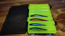 Tackle-Box Bait-Hooks Fishing-Lure BEARKING Double-Sided Compartments Professional