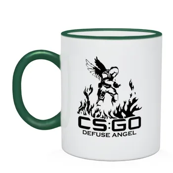 

Two-color mug CS: Go-defuse Angel