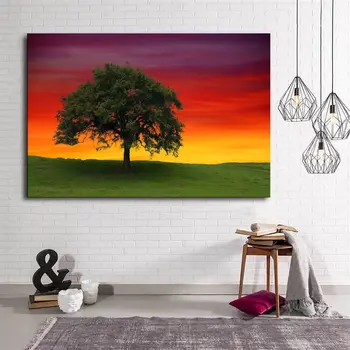 

Tree Scenic Canvas Table
