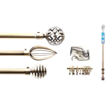 

Metal curtain bar 70-120Cm