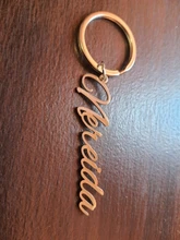 Llaveros personalizados de acero inoxidable para hombre y mujer, llaveros personalizados con esculturas con placa de nombre, regalos únicos de San Valentín